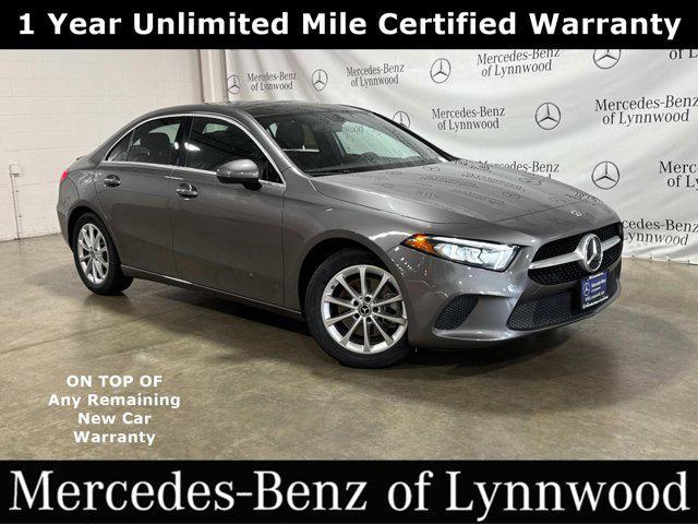 used 2021 Mercedes-Benz A-Class car, priced at $29,995