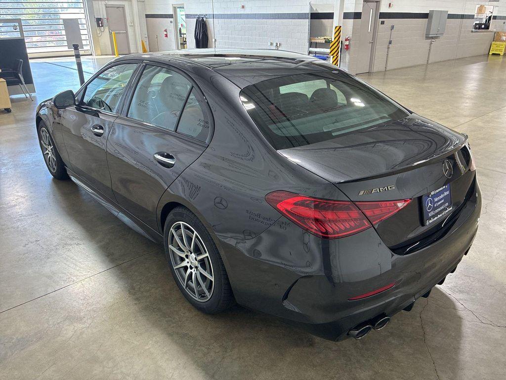 new 2025 Mercedes-Benz AMG C 43 car, priced at $72,965