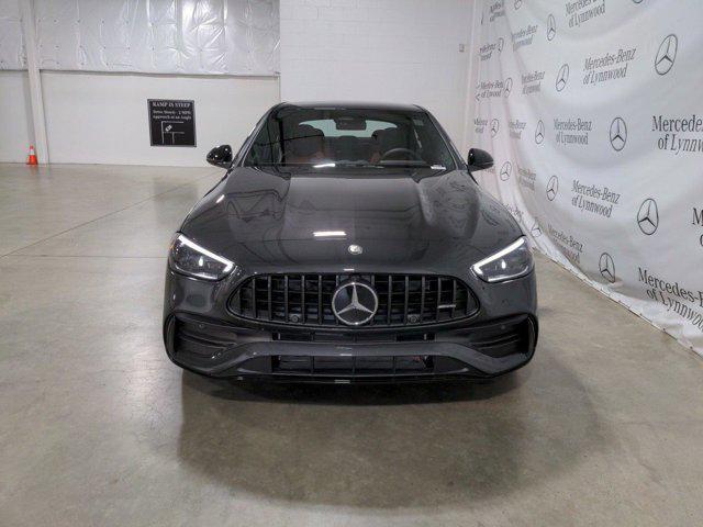 used 2024 Mercedes-Benz AMG C 43 car, priced at $62,995