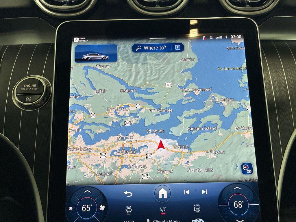 new 2025 Mercedes-Benz C-Class car, priced at $60,460