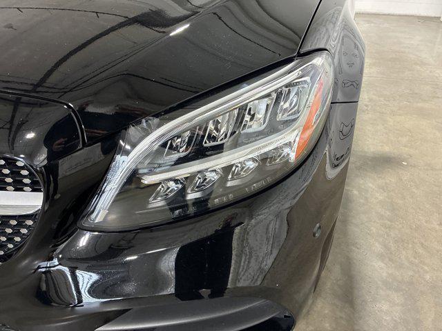 used 2021 Mercedes-Benz C-Class car, priced at $32,499