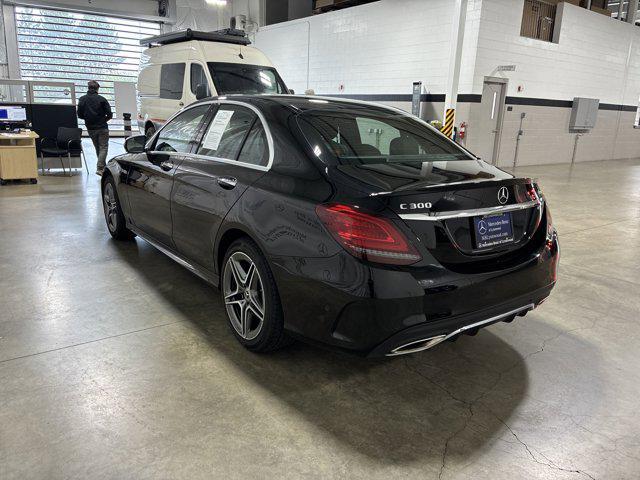 used 2021 Mercedes-Benz C-Class car, priced at $32,499
