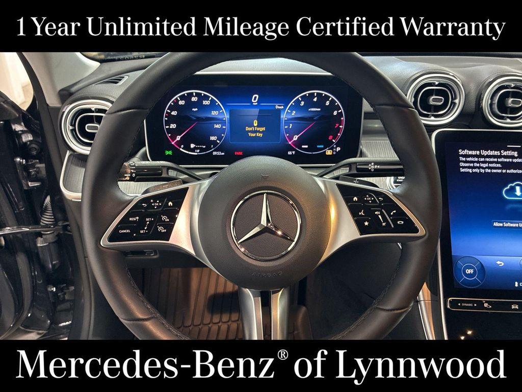 used 2025 Mercedes-Benz C-Class car, priced at $50,995