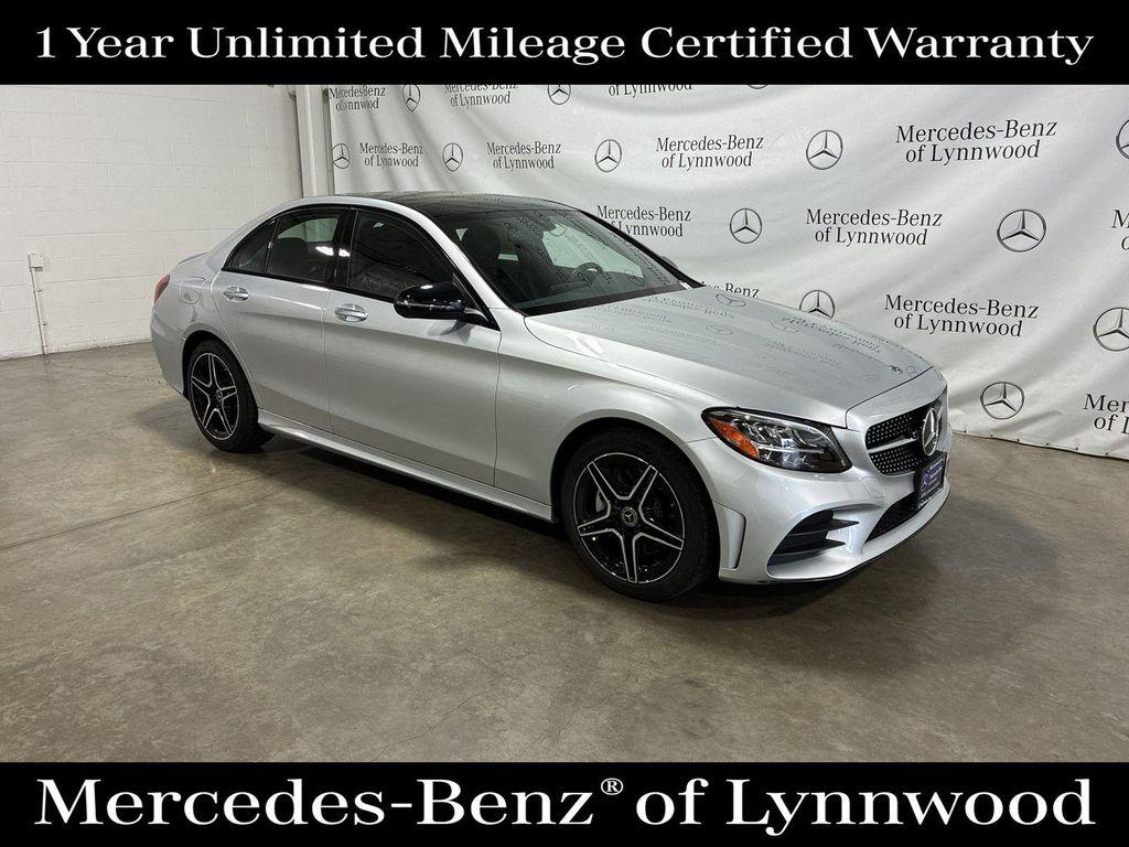 used 2021 Mercedes-Benz C-Class car, priced at $30,495