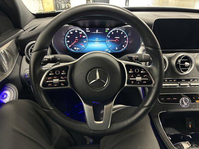 used 2021 Mercedes-Benz C-Class car, priced at $31,995