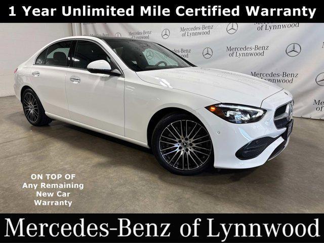 used 2024 Mercedes-Benz C-Class car, priced at $44,995