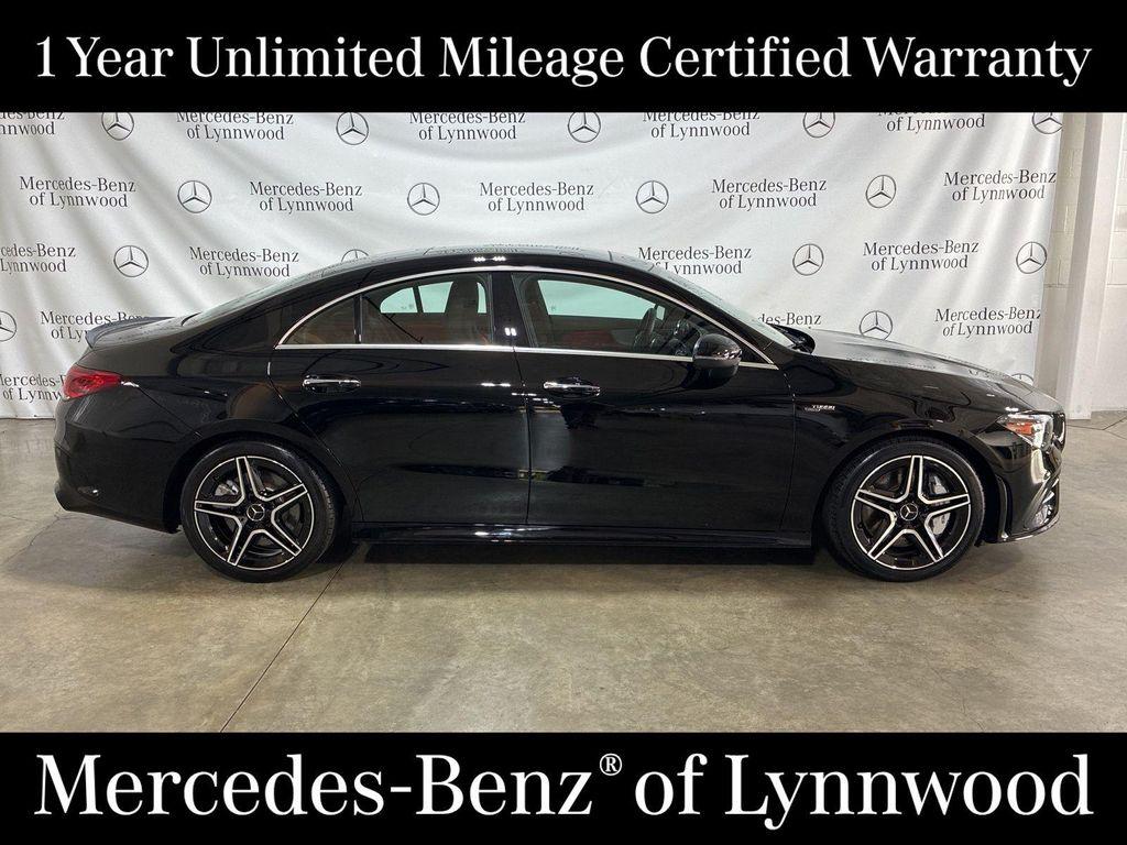 used 2022 Mercedes-Benz AMG CLA 35 car, priced at $41,995