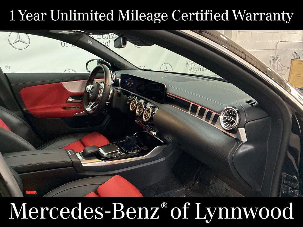 used 2022 Mercedes-Benz AMG CLA 35 car, priced at $41,995