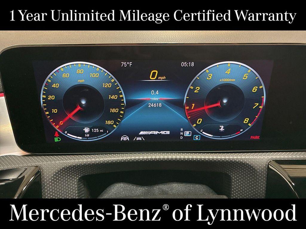 used 2022 Mercedes-Benz AMG CLA 35 car, priced at $41,995