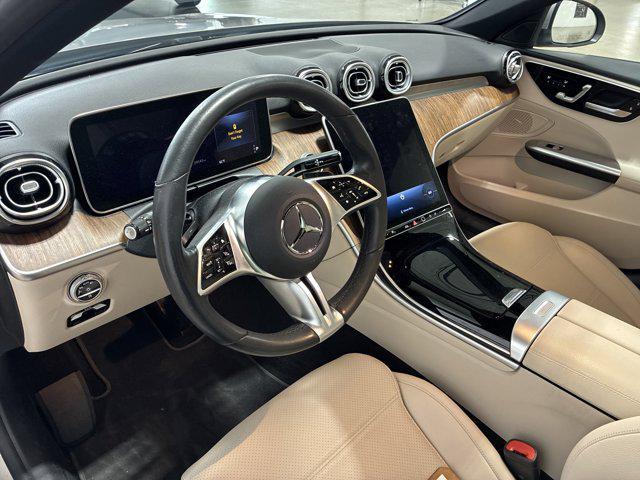 used 2022 Mercedes-Benz C-Class car, priced at $38,995