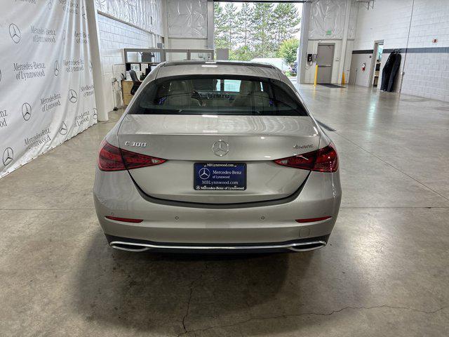 used 2022 Mercedes-Benz C-Class car, priced at $38,995