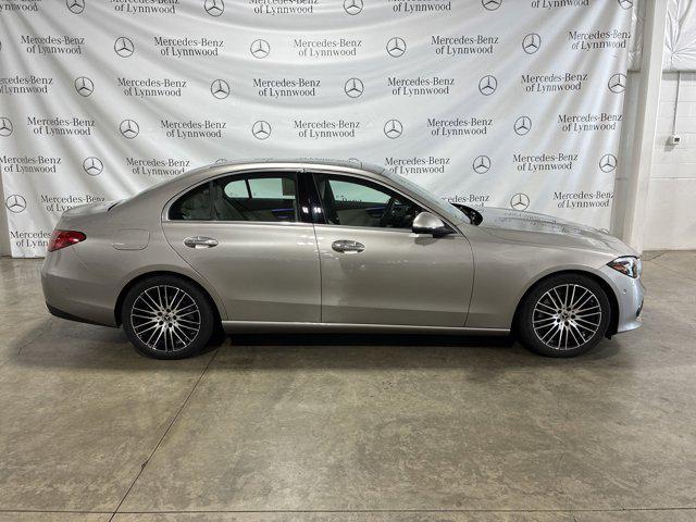 used 2022 Mercedes-Benz C-Class car, priced at $38,995