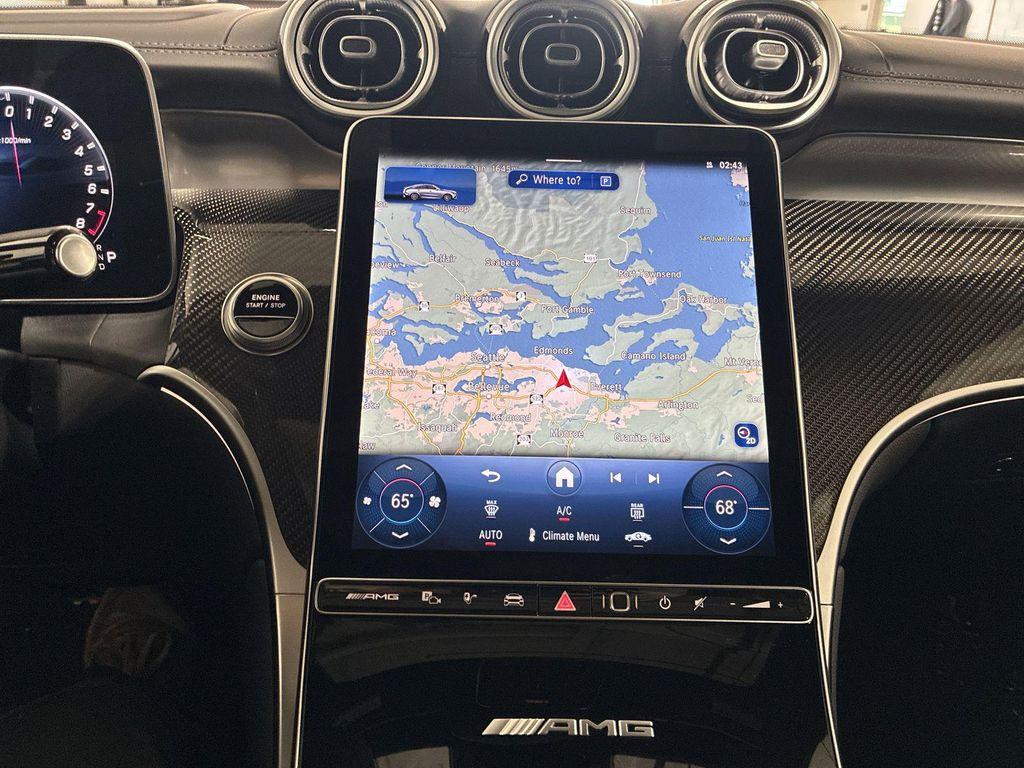 new 2025 Mercedes-Benz AMG GLC 63 car, priced at $103,945