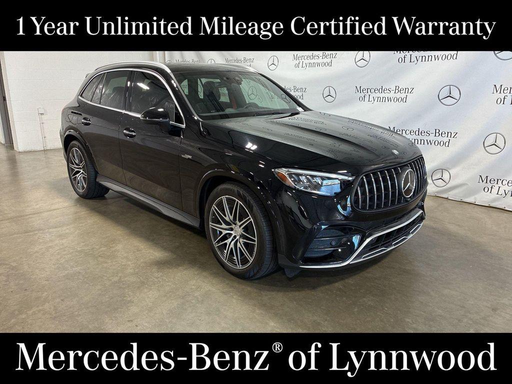 used 2024 Mercedes-Benz AMG GLC 43 car, priced at $60,995