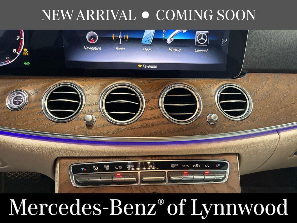 used 2020 Mercedes-Benz E-Class car, priced at $33,995