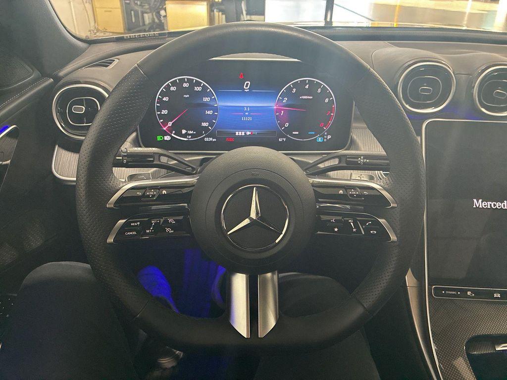 used 2023 Mercedes-Benz C-Class car, priced at $39,995