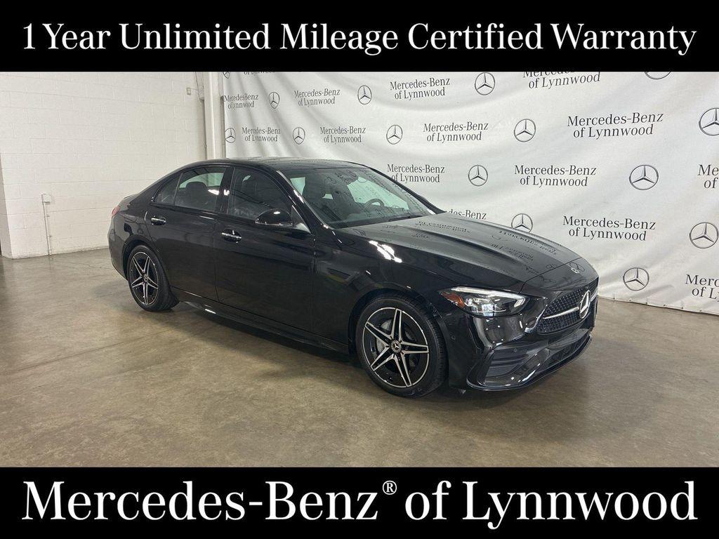 used 2023 Mercedes-Benz C-Class car, priced at $39,995