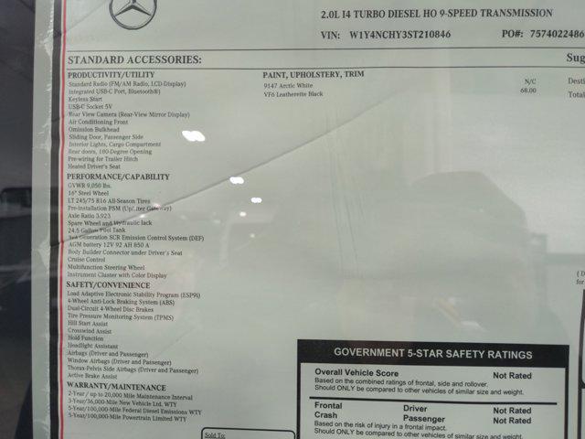 new 2025 Mercedes-Benz Sprinter 2500 car, priced at $62,753