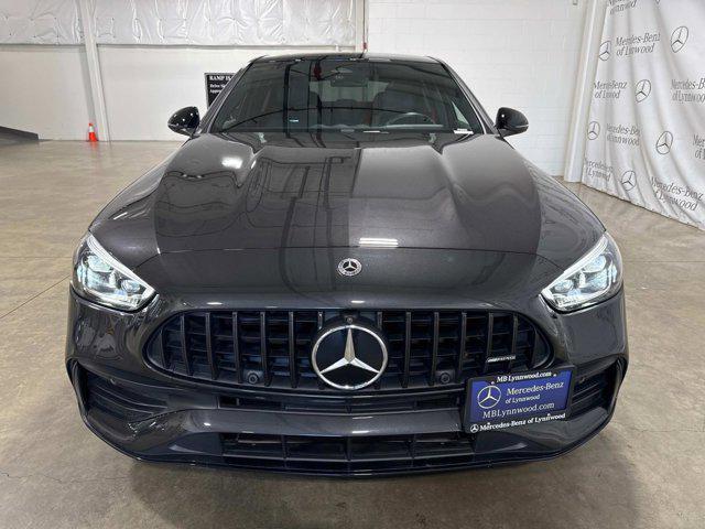 used 2023 Mercedes-Benz AMG C 43 car, priced at $53,495