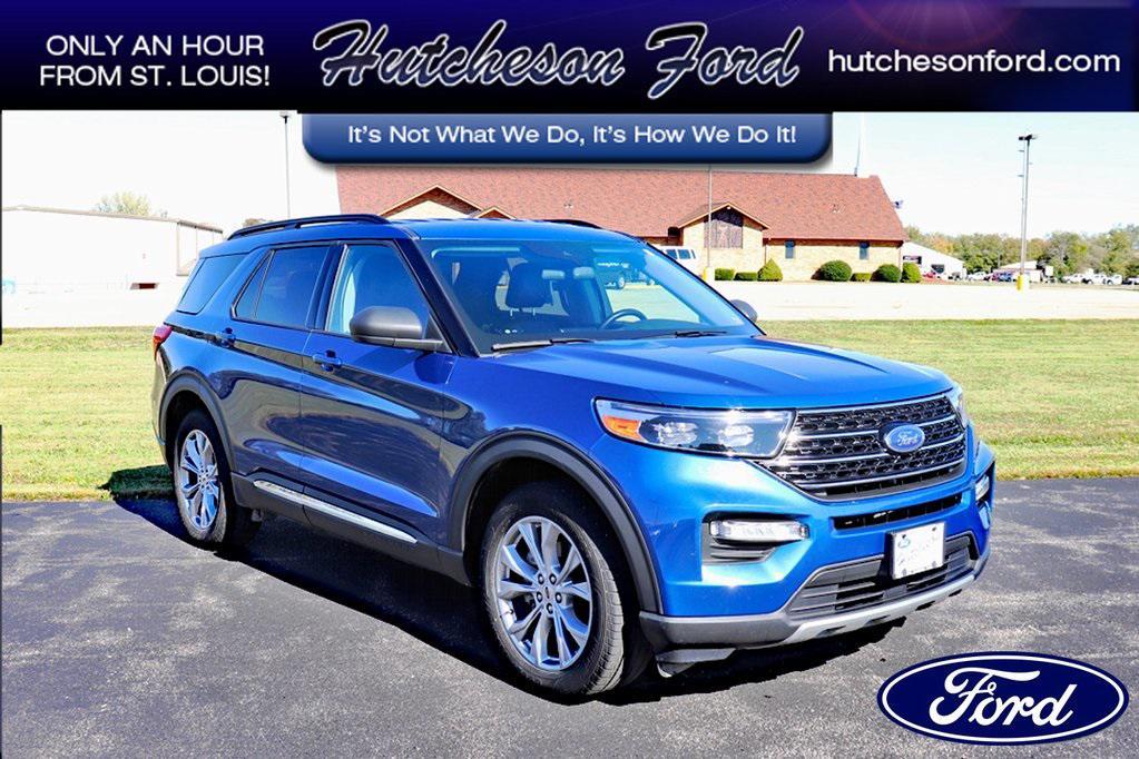 used 2021 Ford Explorer car, priced at $24,500
