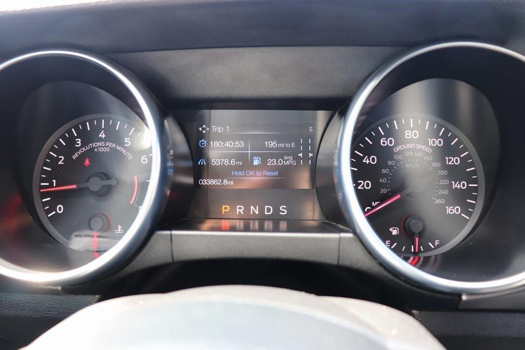 used 2022 Ford Mustang car, priced at $24,100