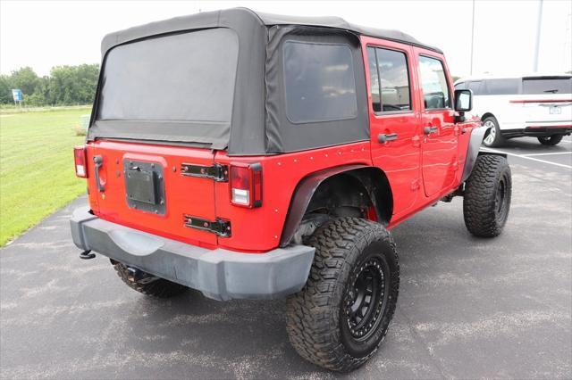 used 2015 Jeep Wrangler Unlimited car, priced at $17,500