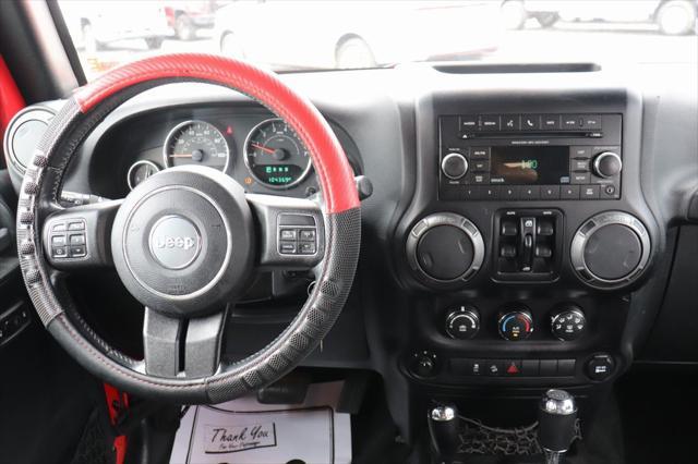 used 2015 Jeep Wrangler Unlimited car, priced at $17,500