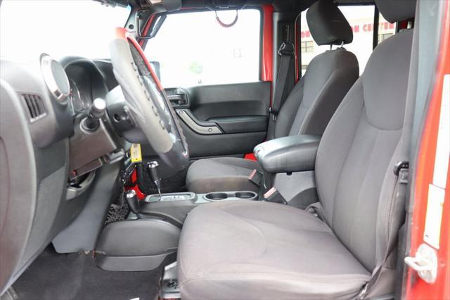 used 2015 Jeep Wrangler Unlimited car, priced at $17,500