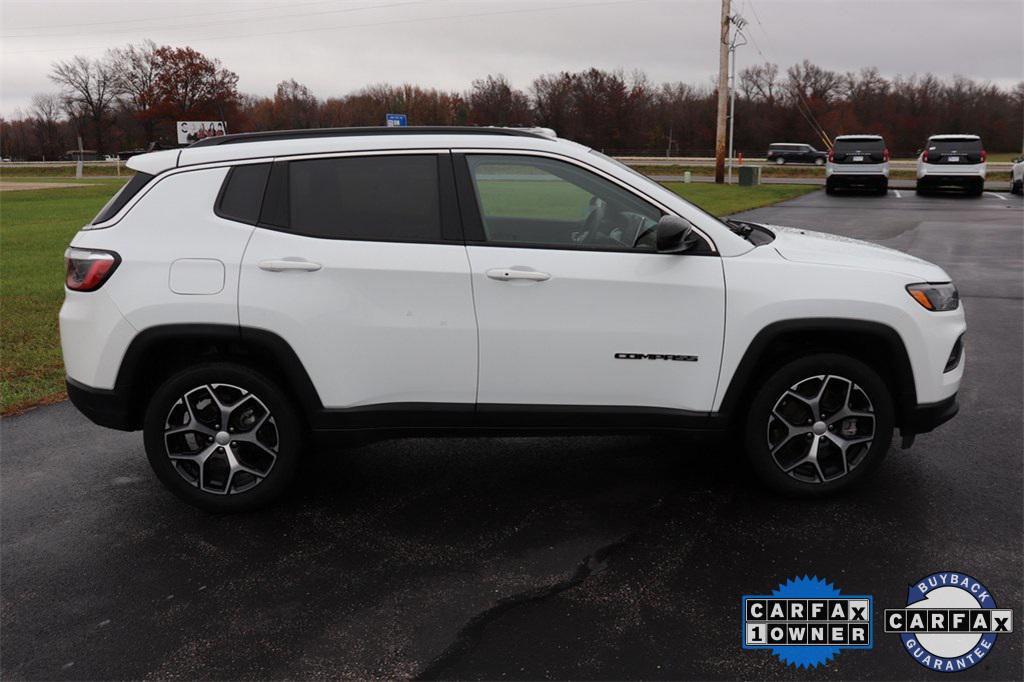 used 2024 Jeep Compass car, priced at $19,500