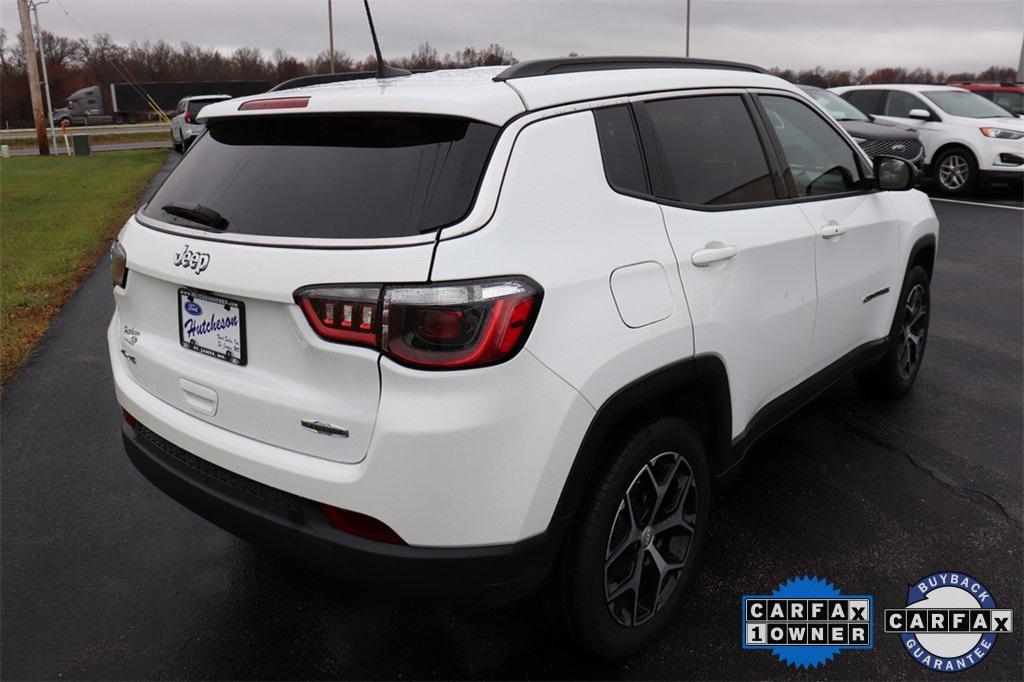 used 2024 Jeep Compass car, priced at $19,500