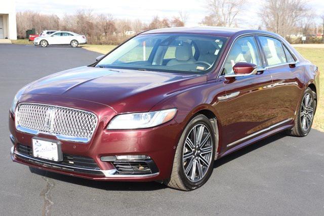 used 2017 Lincoln Continental car, priced at $25,000