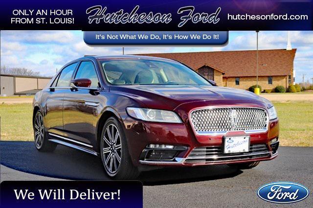 used 2017 Lincoln Continental car, priced at $25,000