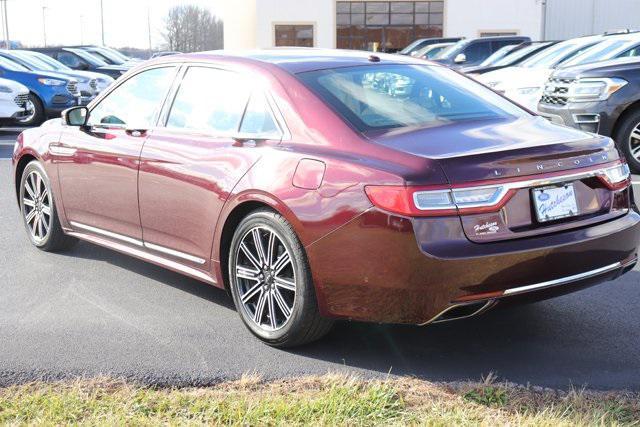 used 2017 Lincoln Continental car, priced at $25,000