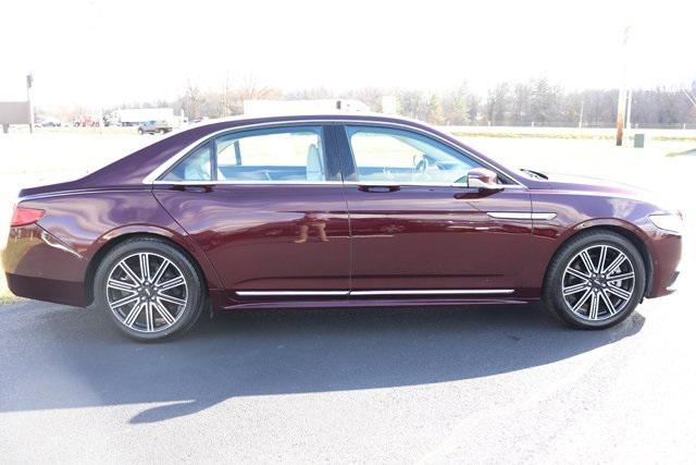 used 2017 Lincoln Continental car, priced at $25,000