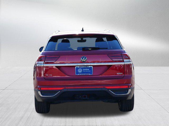 used 2021 Volkswagen Atlas Cross Sport car, priced at $26,998