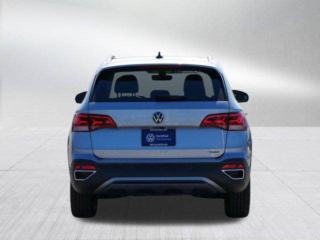 used 2024 Volkswagen Taos car, priced at $30,000
