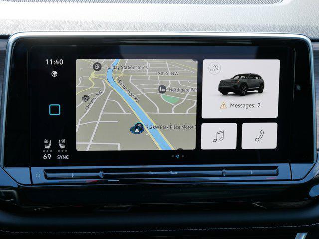 new 2025 Volkswagen Atlas car, priced at $55,411