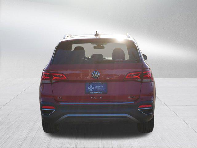 used 2022 Volkswagen Taos car, priced at $21,998