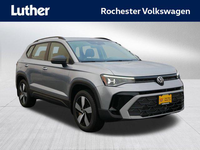 new 2025 Volkswagen Taos car, priced at $27,996