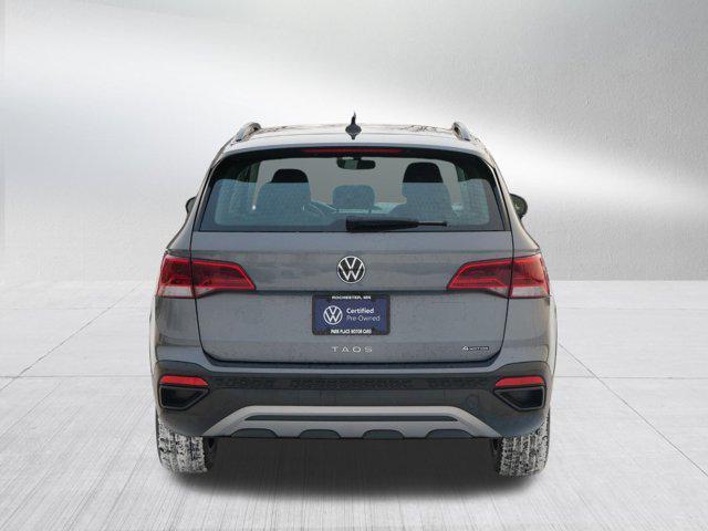 used 2023 Volkswagen Taos car, priced at $23,498