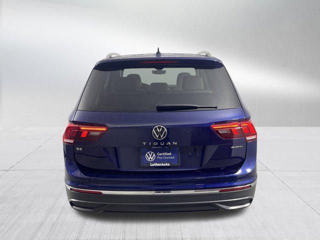 used 2022 Volkswagen Tiguan car, priced at $25,000