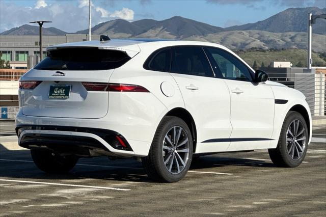 new 2025 Jaguar F-PACE car, priced at $60,453