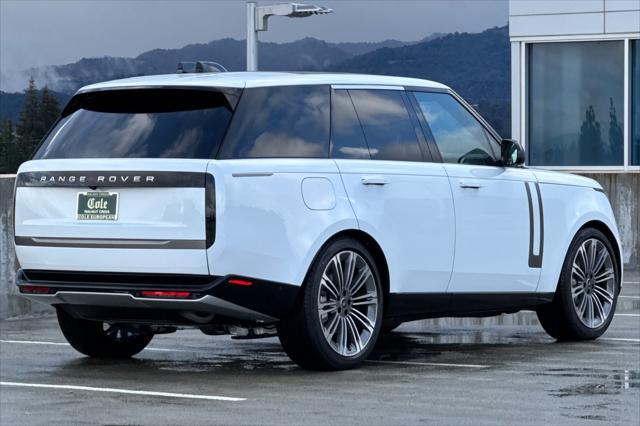 new 2025 Land Rover Range Rover car, priced at $117,310