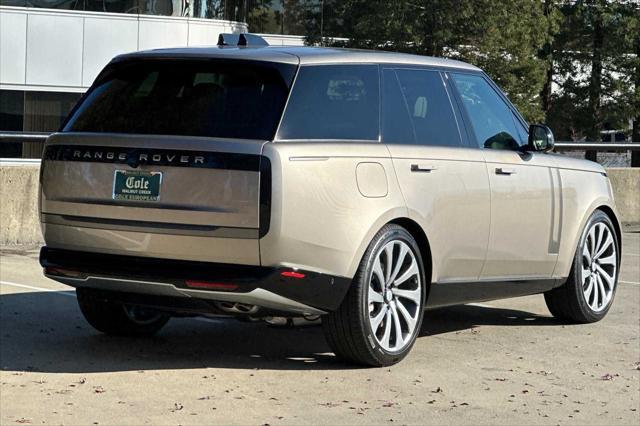 new 2025 Land Rover Range Rover car, priced at $149,550