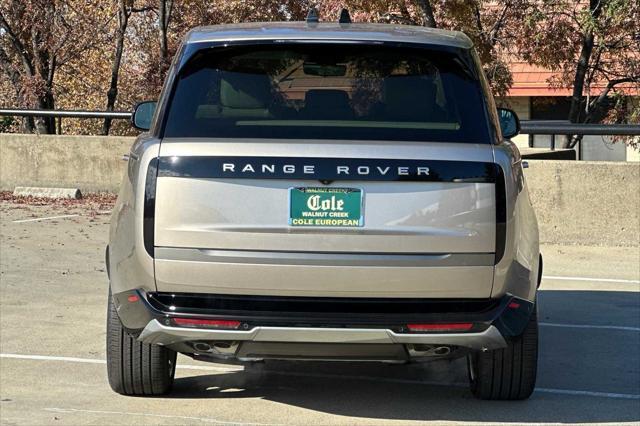 new 2025 Land Rover Range Rover car, priced at $149,550