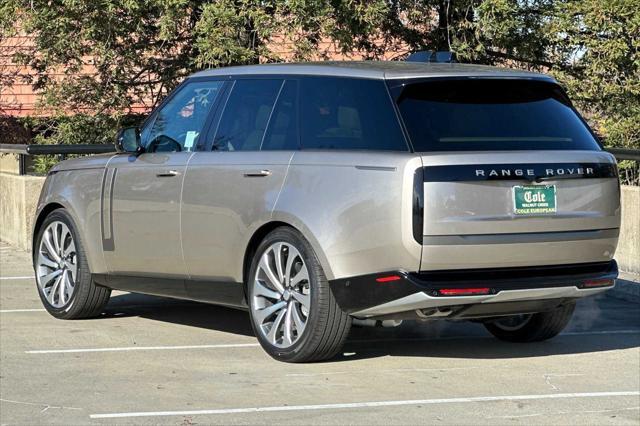 new 2025 Land Rover Range Rover car, priced at $149,550