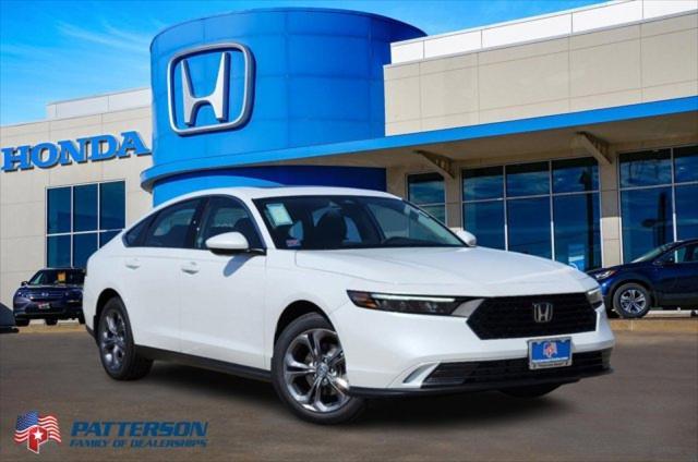 new 2024 Honda Accord car, priced at $31,460