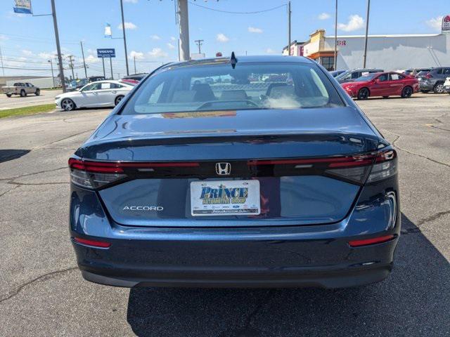 new 2024 Honda Accord car, priced at $31,005