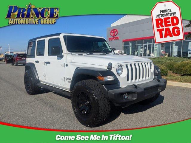 used 2019 Jeep Wrangler Unlimited car, priced at $25,989