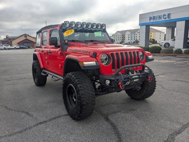 used 2021 Jeep Wrangler Unlimited car, priced at $34,949